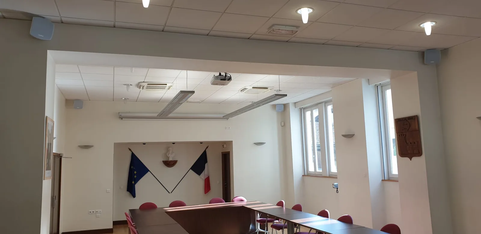 Salle du conseil municipal de Vinay