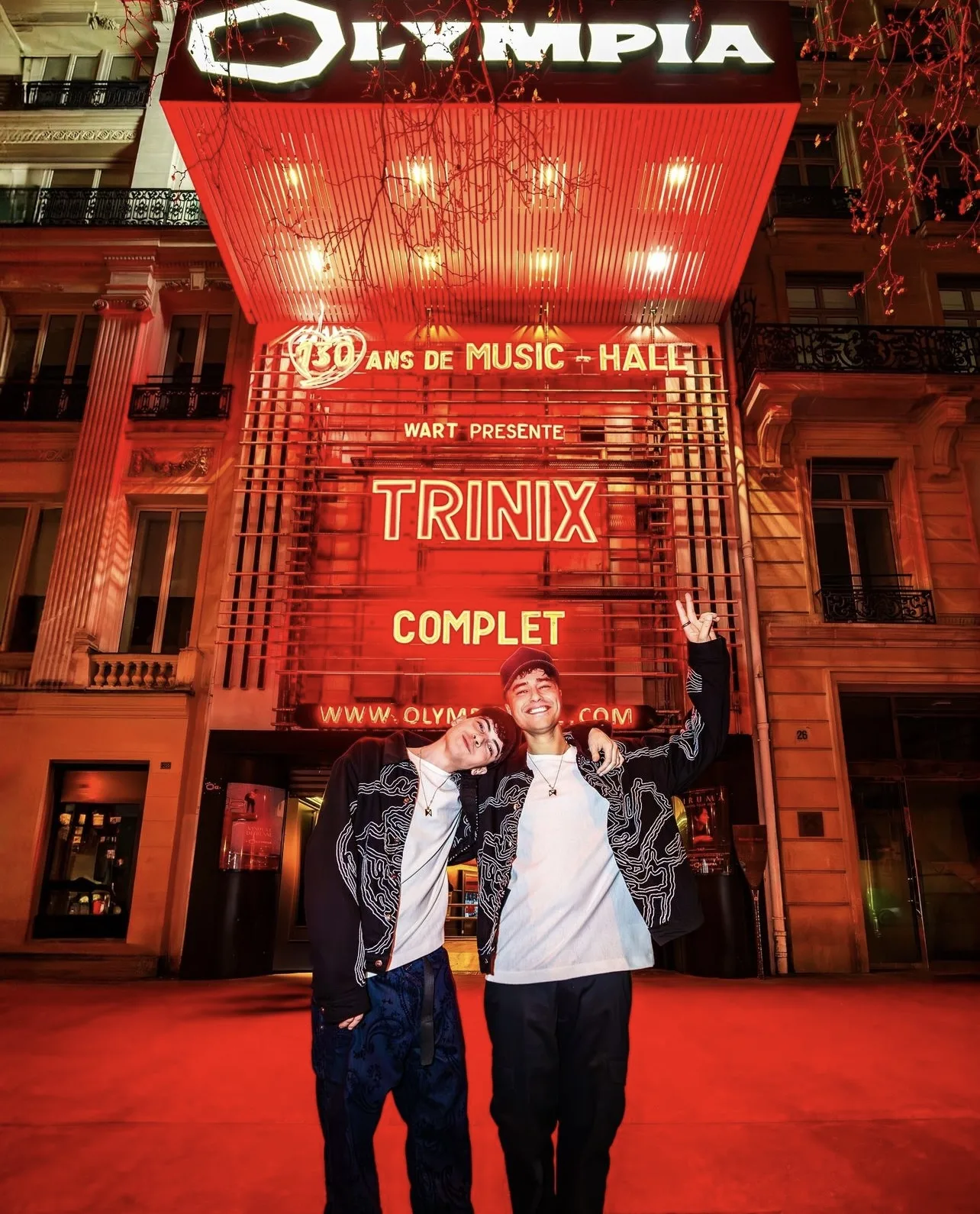 Trinix à L'olympia